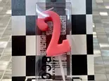 ナンバーキャンドル 「2」（コゲツ）