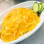 焼き飯イカタイ風チャーハンイカ+スクランプエッグข้าวผัดปลาหมึก+ไข่ข้น(PINTO)