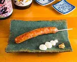 糸島豚ウインナー（飯ト酒 梔）