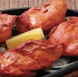 【 212 】ガーリックカバブ4P Garlic Kabab4P（インドとアジアの料理 サンティ）