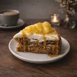焼林檎とキャラメルのキャロット(【自家製キャロットケーキ】REWARD COFFEE 葛西駅前店)