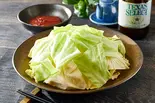 てぎりキャベツ ~特製辛味噌添え~(国産牛ホルモン焼きそば ホルそば亭 蕨中央)