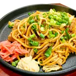 こちらもオススメ！！】ソース・ブタ焼きそば Pork fried Noodles（お好み焼 焼きそば 鉄板焼き もず OKONOMIYAKI MOZU）