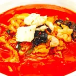 辛口海鮮チャンポン/Spicy soup with vegetables(中華料理 龍門)