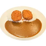 ホクホクかぼちゃコロッケカレー（カレー専門店ターバン）