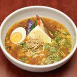 ひき肉とろ〜りチーズスープカレー(札幌スープカリー専門店イエロースパイス)