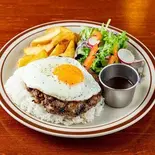 エッグハンバーグステーキ(【アメリカン料理】HAMBURG CENTER)