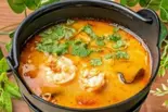 トムヤムクン ライス付き ต้มยำกุ้ง（タイ料理 プレオ）