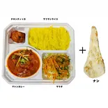 マトンカレーとナンセット（ミニインドダイニング）