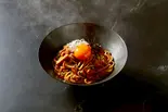 <342kcal>(大盛)酸味と辛味がたまらない絶品ピリ辛まぜそば Excellent spicy mixed soba(【Nontitle発祥!】罪悪感ゼロ LOCALO Noodle(ロカロヌードル) 六本木店)