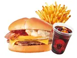 Jr.チーズベーコンエッグバーガーセット（ウェンディーズファーストキッチン 横浜パルナード）