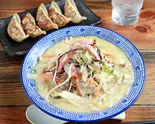 白ちゃんぽん＆餃子3個セット（じげもんとんチャンポンスタイル武蔵境店）