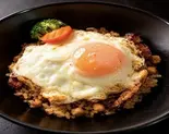 悪魔的ウィンナー丼（華苑の手作り弁当）