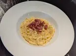 【生パスタ】自家製パンチェッタの濃厚カルボナーラ(はなゆ)