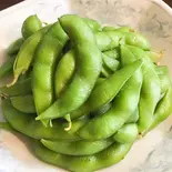 枝豆(鶏白湯ラーメン らくらく亭)