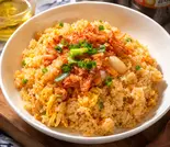 キムチ炒飯(【餃子×四川料理専門店】餃子麻辣酒場 新橋駅前店)