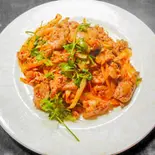 ラム肉のクミン炒め(孜然羊肉)（東京穆斯林飯店 ムスリム飯店）