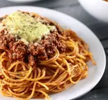 チーズボロネーゼパスタ Cheese Bolognese Pasta(SIZZLE Dining)