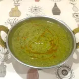 ほうれん草チキンカレー Spinach Chicken Curry（インド・ネパールレストラン シバサクティ）