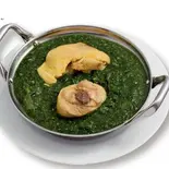 ほうれん草チキンカレー（南印度ダイニング ポンディバワン 武蔵新田）