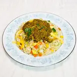 マトンキーマフライドライス(Mutton Keema Fried Rice)（インドレストラン＆バー ディヤ）