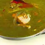 【50】ポークほうれんそうカレー/Pork Horenso Curry（インド・ネパールレストラン YABIN 溝の口店）