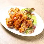 ヤンニョムチキン250g（コリアンキッチン プチマン セントラルパーク店）