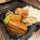角鹿チャイナボックス(豚肉の角煮)（中華酒家飯店 角鹿）