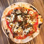 よりどりキノコの和風ピッツァ(cafe&bar Bun Bun Bun)