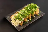 ネギマヨ もち焼き餃子 Spring Onion and Mayo Gyoza Dumplings（【麻婆ラーメンと炒飯】麺炒菜館 新宿歌舞伎町店）