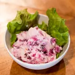 しば漬けのポテトサラダ（立ち飲み屋 心）