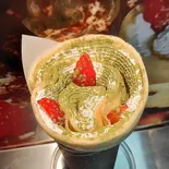苺抹茶チョコバナナ生クリーム（クレープショップシフォン）