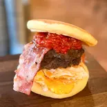 ダブルエッグバーガー(パンケーキ風)(Grill&Hamburger MonsterSUN)