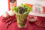 韓国風チョレギサラダ（日本初上陸！！ニャムニャムチキン 西新5丁目）