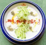 (CACIK) /ジャジュック( Yogurt and cucumber saladwife ) キュウリのヨーグルトサ ラダ)( HALAL) トルコ料理（トルコ料理ボスボラスハサン新宿店）