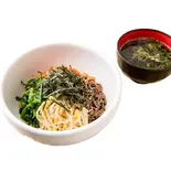 ビビンバ(スープ付)(四ッ谷きらく亭)