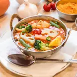 野菜カレー Vegetables Curry（インド料理レストランスラジュ深井店）
