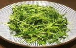 豆苗炒め（山東菜館）