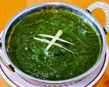 ほうれん草マトン/Sag Mutton（RAJA Nepali Indian Restaurant）