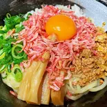 海老味噌まぜそば(麺増量無料)（麺匠 鶏吟 保谷店）