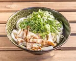 極みネギだくかすうどん KIWAMI Fried Beef Offal Udon Noodles with Spring Onions（かすうどん専門店かすの極み）