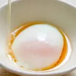 温玉 hot spring egg（東京ねばとろ.都立大学駅前店 とろろ昆布汁とねばとろ丼 tokyo neba-toro bowl）