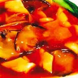 アワビのオイスターソース炒め/Braised abalon(中華料理 龍門)
