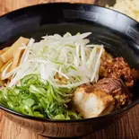 女性に大人気！「塩」チーズ油そば Very popular with women！ cheese Salt Abura Soba（【極太濃厚油そば】アブラブ@池袋東口店）