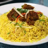 マトンビリヤニ Mutton Biriyani（ムガル ハラールインド料理レストラン）