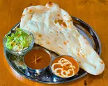 ダブルカレーセット/Double Curry Set（RAJA Nepali Indian Restaurant）