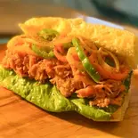 プルドポークサンドウィッチ  `Pulled Pork Sandwich（33 Manet cua）