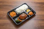 炭火焼ハンバーグ弁当 白金豚1個 ライス付き（炭火焼ハンバーグ専門店 BurgFun）