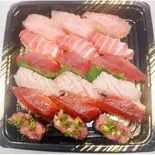 まぐろ6種盛り18貫（音色すし 世田谷店）