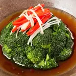 ブロッコリーのオイスターソース(豆鼓西兰花)(チャイナ厨房 亀戸駅前店)